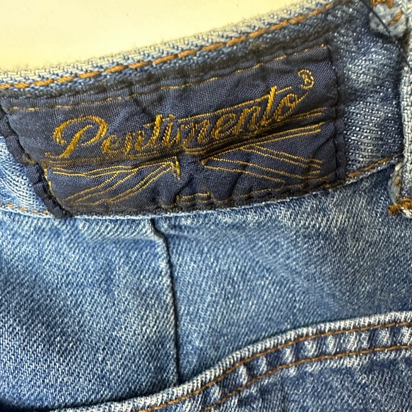 Vintage Balloon barrel Horseshoe Jeans baggy 80s size 27 - Picture 6 of 14